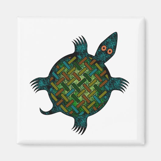 Schildpad3 Magneet (Voorkant)