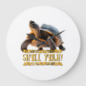 Schildpad 001 Schelp Yeah! Grote Klok (Voorkant)