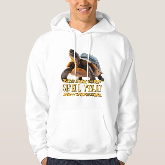 Schildpad 001 Schelp Yeah! Hoodie (Voorkant)
