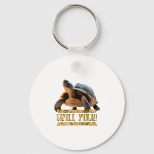 Schildpad 001 Schelp Yeah! Sleutelhanger