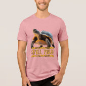 Schildpad 001 Schelp Yeah! Tri-Blend Shirt (Voorkant)