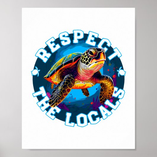 Schildpad 001 Shell Ja! Poster (Voorkant)