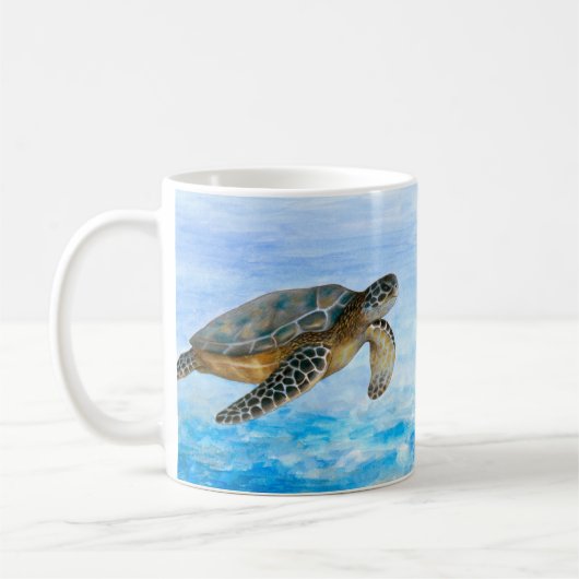 Schildpad 1 koffiemok (Links)