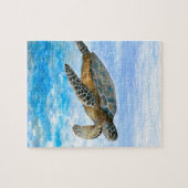 Schildpad 1 legpuzzel (Horizontaal)