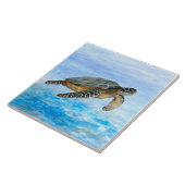 Schildpad 1 tegeltje (Zijkant)