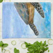 Schildpad 1 theedoek (Gevouwen)