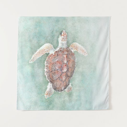 schildpad 2 wandkleed (Voorkant (horizontaal))