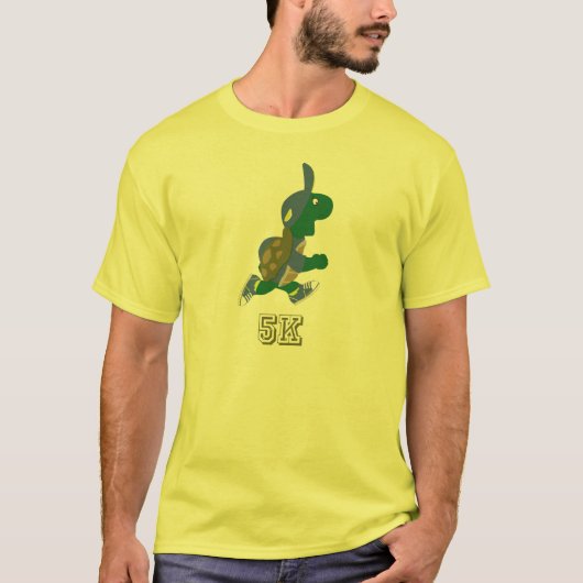Schildpad 5.000 - blauw t-shirt (Voorkant)