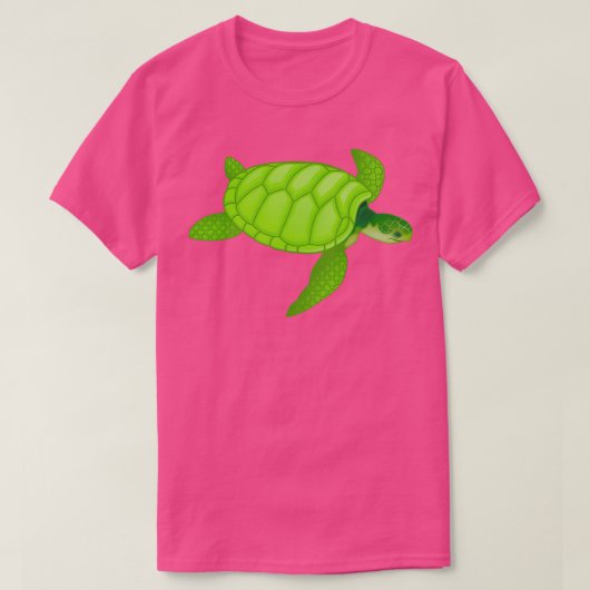 Schildpad 8 t-shirt (Design voorkant)