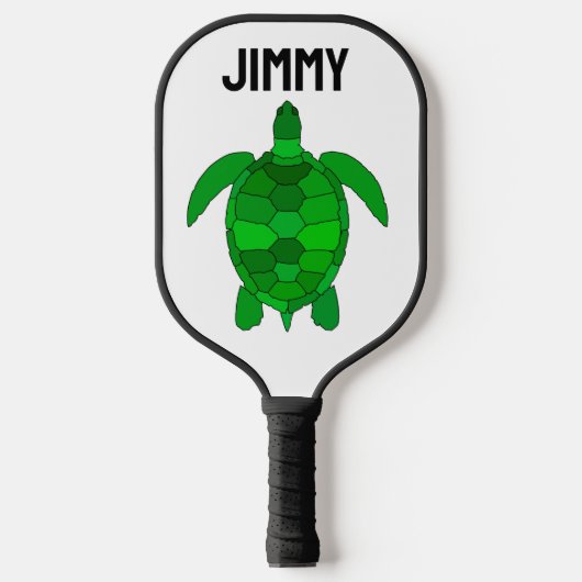 SCHILDPAD AANGEPASTE GEPERSONALISEERDE PICKLEBALL  PADDLE (Voorkant)