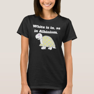 Schildpad Albinisme wit Albino Schildpad T-shirt