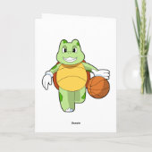 Schildpad als basketballer met basketbal.PNG Kaart (Achterkant)