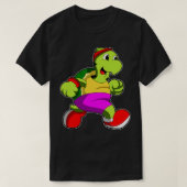 Schildpad als Jogger met Hoofd T-shirt (Design voorkant)