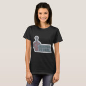 Schildpad als visser in boot t-shirt (Voorkant volledig)