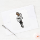 Schildpad Astronaut Sticker (Envelop)