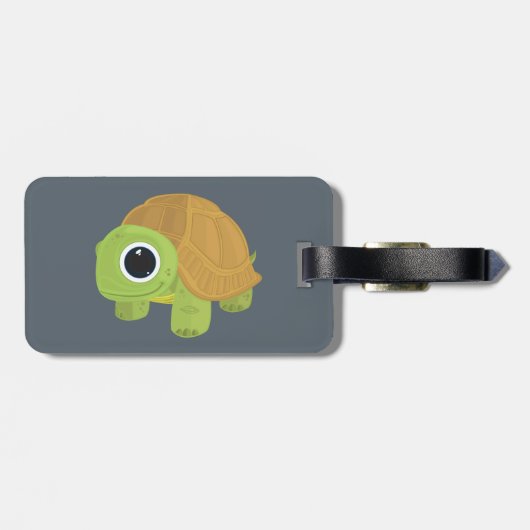 Schildpad Bagagelabel (Achterkant horizontaal)