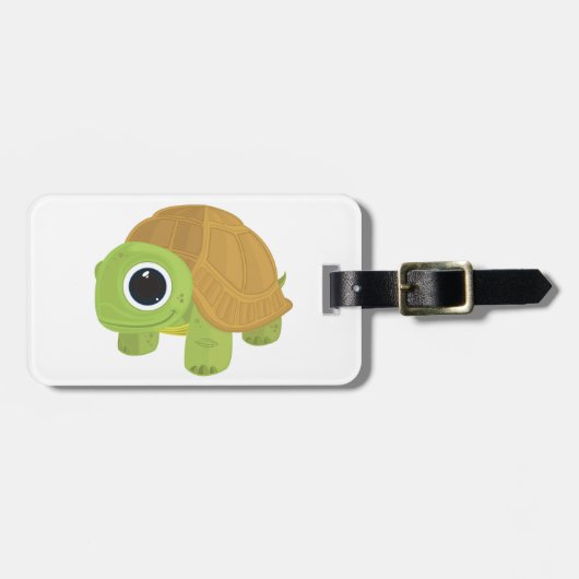 Schildpad Bagagelabel (Voorkant horizontaal)