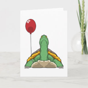 Schildpad Ballon Kaart