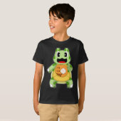 Schildpad Baseball bat T-shirt (Voorkant volledig)