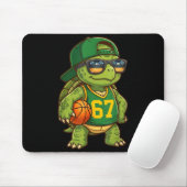 Schildpad Basketbal 67 Gen Alpha Slang Srts Mannen Muismat (Met muis)