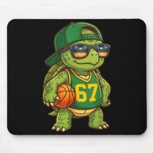 Schildpad Basketbal 67 Gen Alpha Slang Srts Mannen Muismat