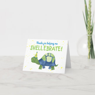 Schildpad Bedankkaart Briefpapier