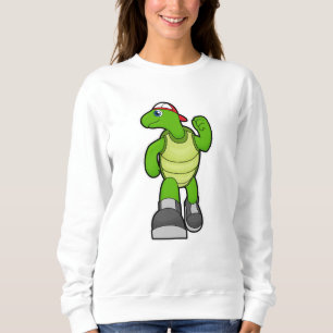 Schildpad bij draaiend Pet Trui