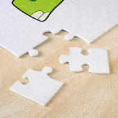 Schildpad bij Sterke training & Dumbbells Legpuzzel (Zijkant)