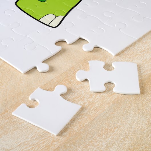 Schildpad bij Sterke training & Dumbbells Legpuzzel (Zijkant)