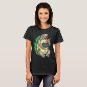 Schildpad Bowl Ramen T-shirt (Voorkant volledig)