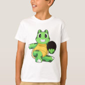 Schildpad Bowling bal T-shirt (Voorkant)