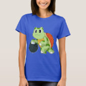 Schildpad Bowling bal T-shirt (Voorkant)