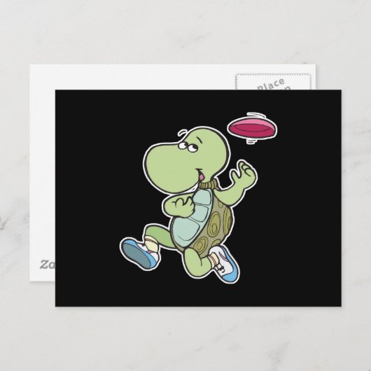 schildpad briefkaart (Voorkant / Achterkant)