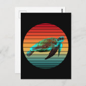 Schildpad briefkaart (Voorkant / Achterkant)