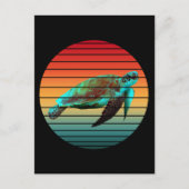 Schildpad  briefkaart (Voorkant)