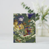 Schildpad Briefkaart (Staand voorkant)