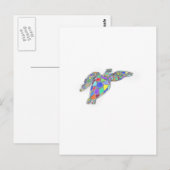 schildpad briefkaart (Voorkant / Achterkant)