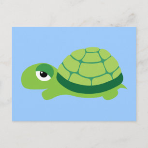 schildpad briefkaart