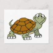 schildpad briefkaart (Voorkant)