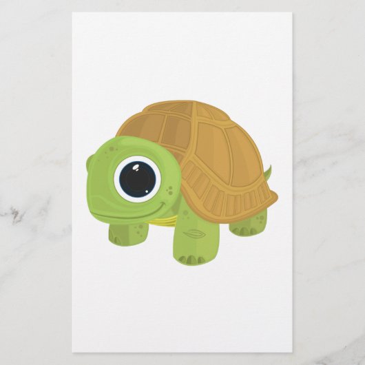Schildpad Briefpapier (Voorkant)