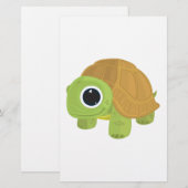 Schildpad Briefpapier (Voorkant / Achterkant)