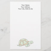 Schildpad Briefpapier (Voorkant)