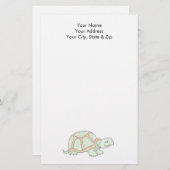 Schildpad Briefpapier (Voorkant / Achterkant)