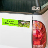Schildpad Bumpersticker (Op Truck)
