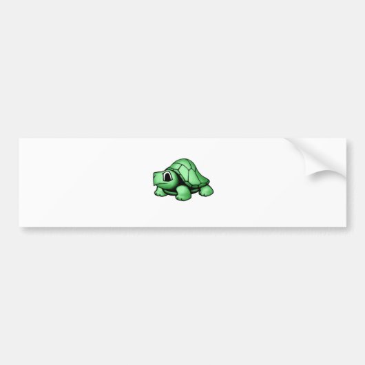 Schildpad Bumpersticker (Voorkant)