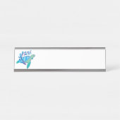 Schildpad Bureau Naambordje (Voorkant)