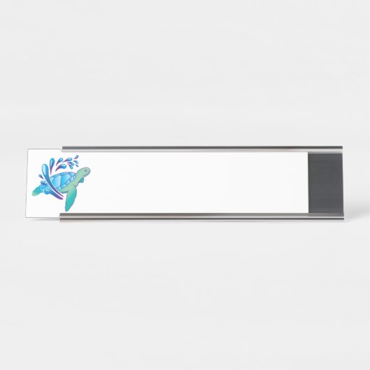 Schildpad Bureau Naambordje (Voorkant)