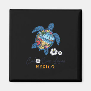 Schildpad Cabo San Lucas Mexico Vakantie Zomer Man Magneet