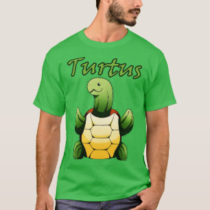 Schildpad Cactus Gift Tuinman Schildpad Lover T-shirt