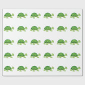 Schildpad Cadeaupapier (Vlak)